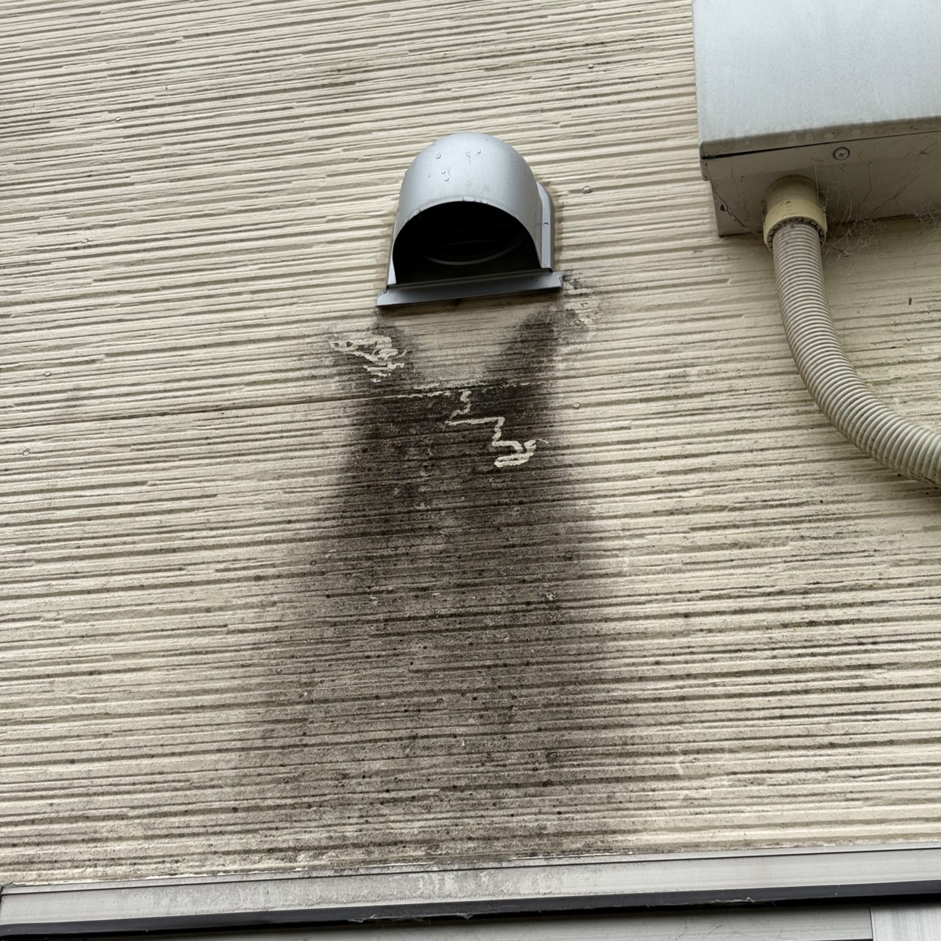 排気ガス・雨風